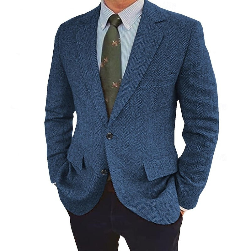 Noxwell Colville Herringbone Tweed Blazer