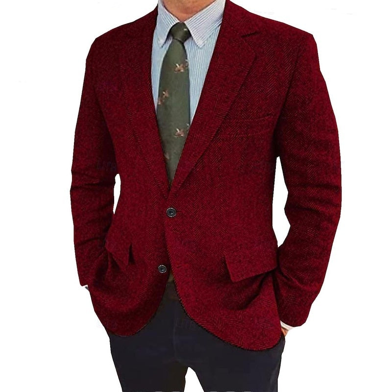 Noxwell Colville Herringbone Tweed Blazer
