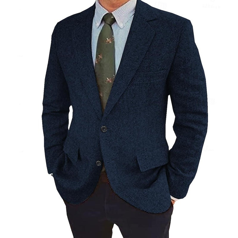 Noxwell Colville Herringbone Tweed Blazer