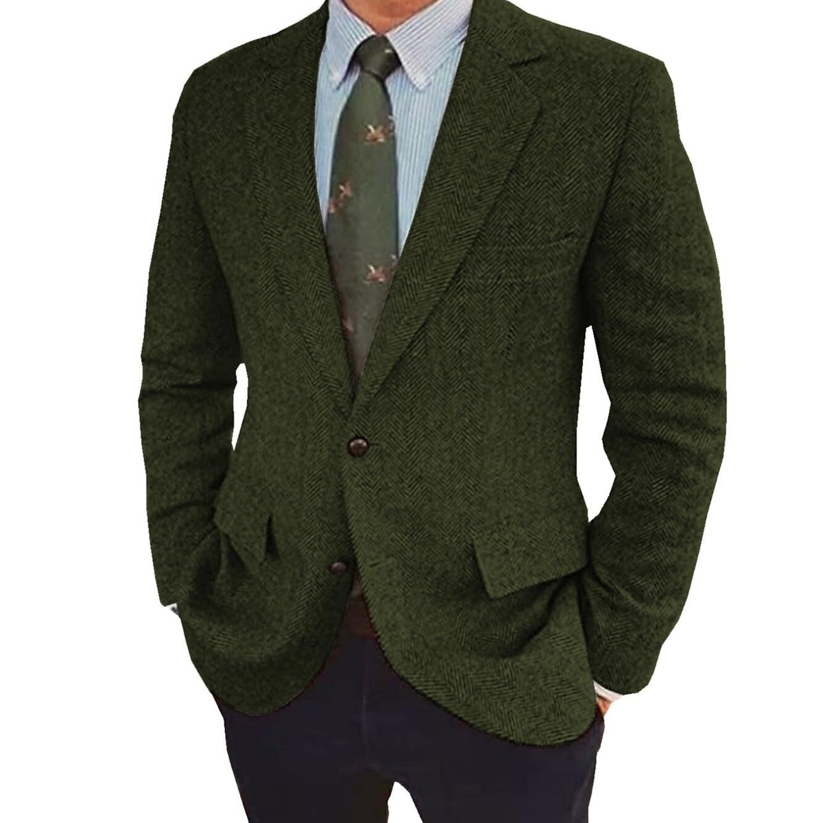 Noxwell Colville Herringbone Tweed Blazer