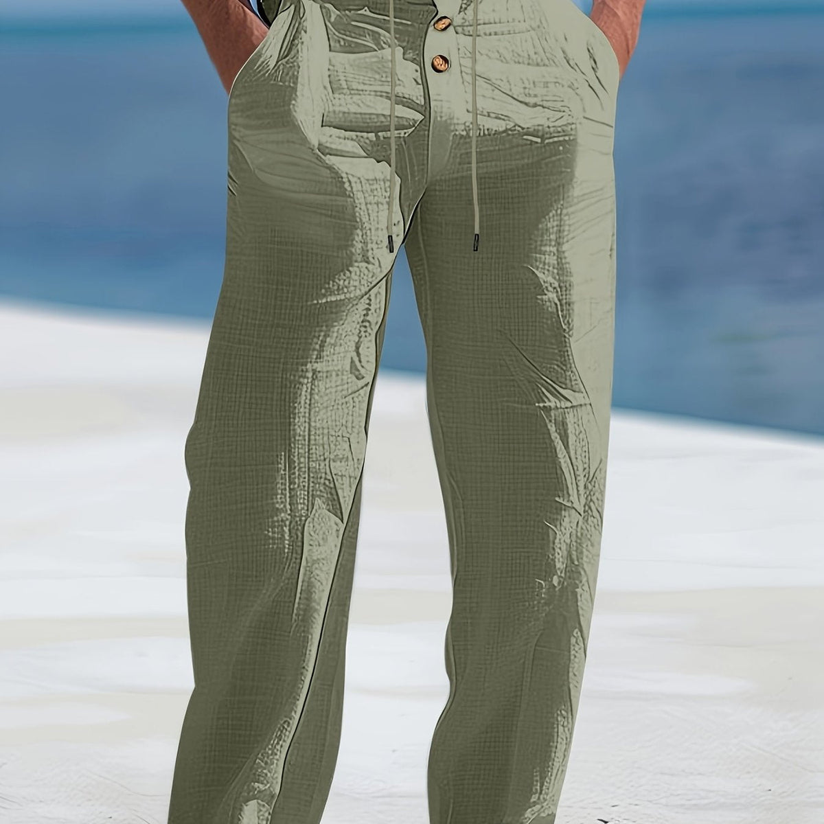 Noxwell Solari Linen Trousers