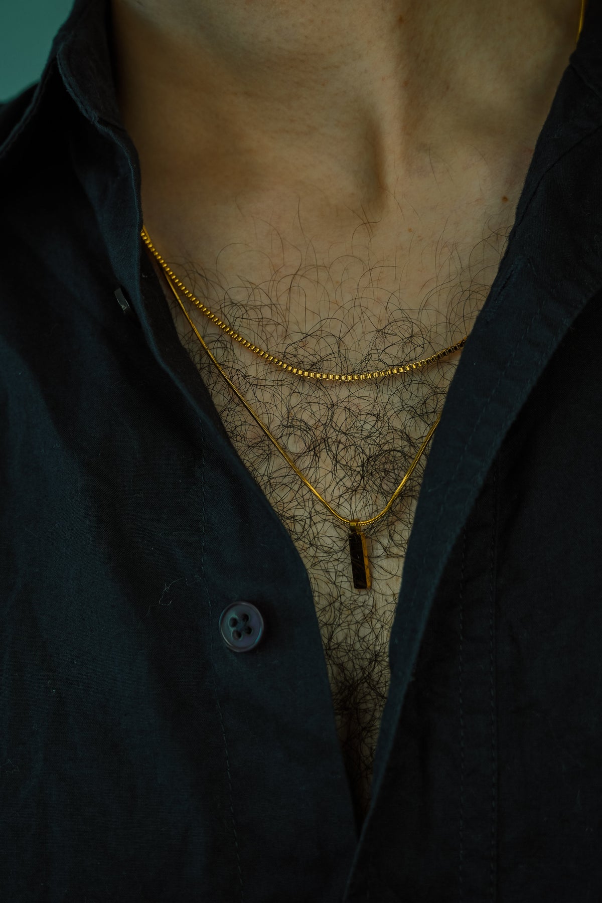 Noxwell Vault Box Chain Necklace