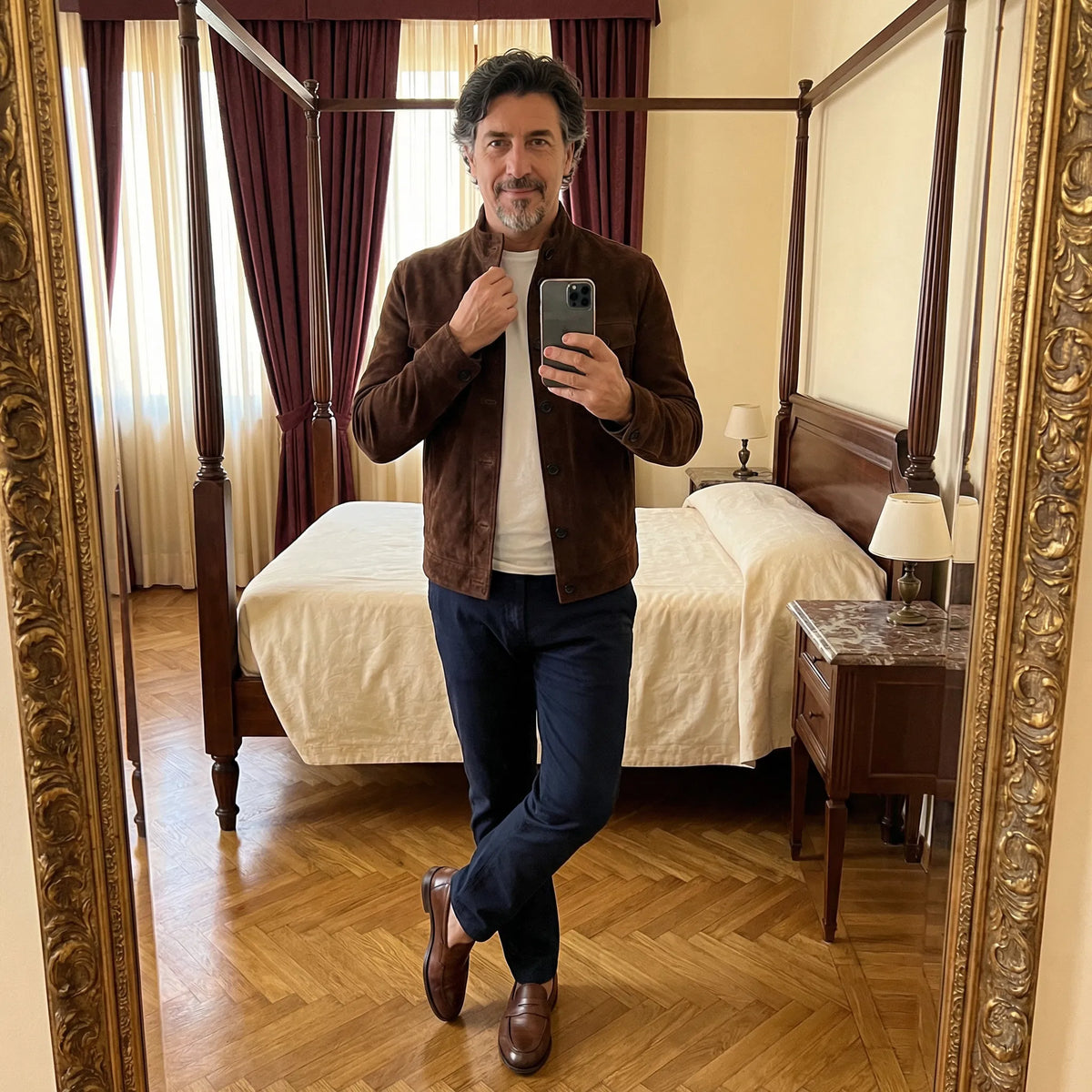 Chaqueta de gamuza Noxwell Millhaven