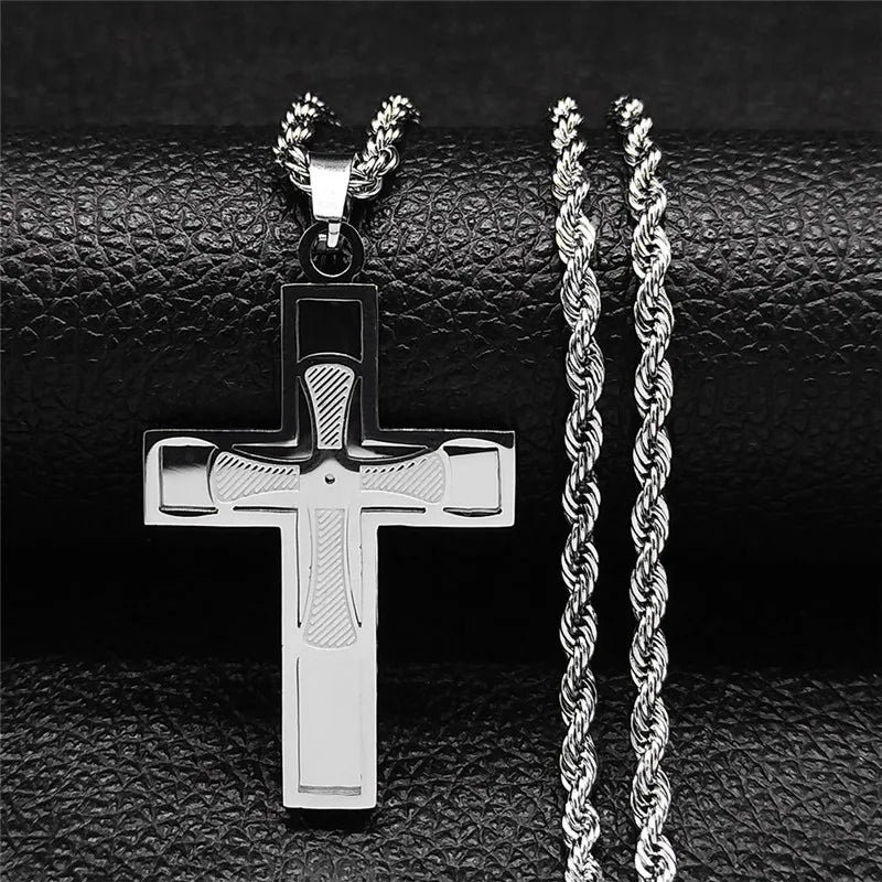 Eternal Statement Cross Necklace