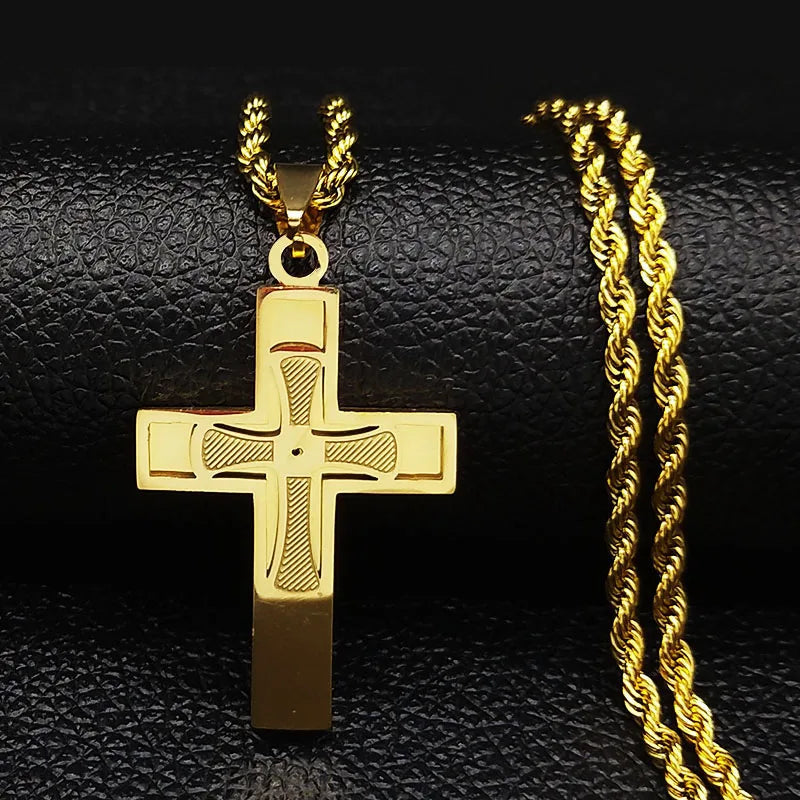 Eternal Statement Cross Necklace