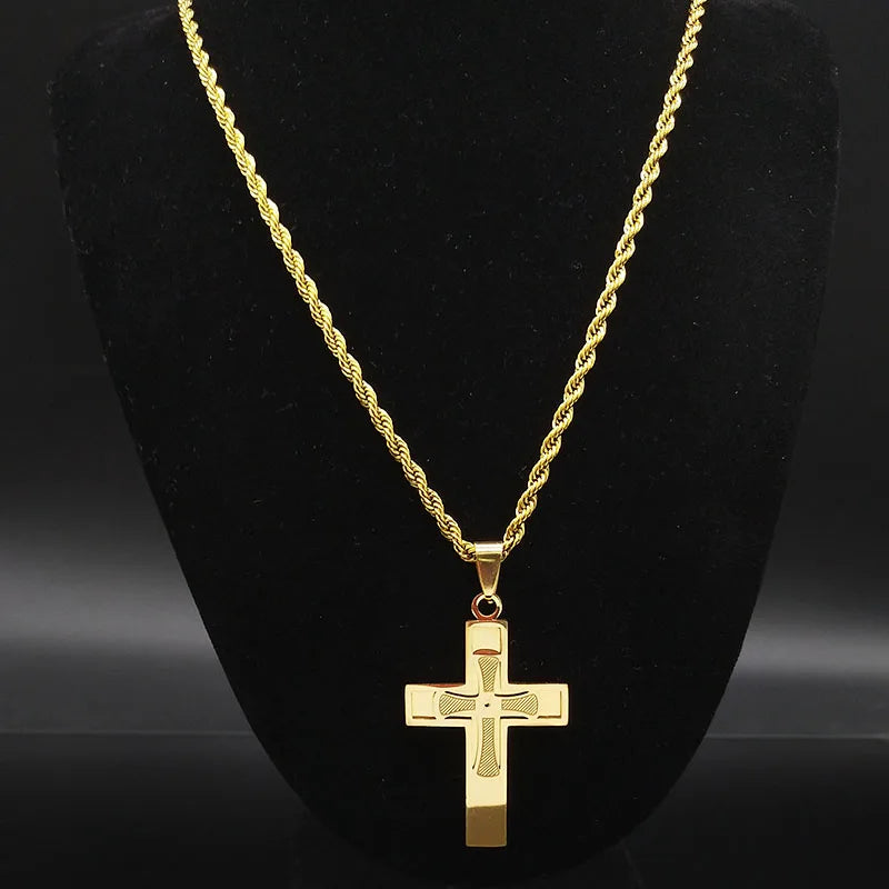 Eternal Statement Cross Necklace