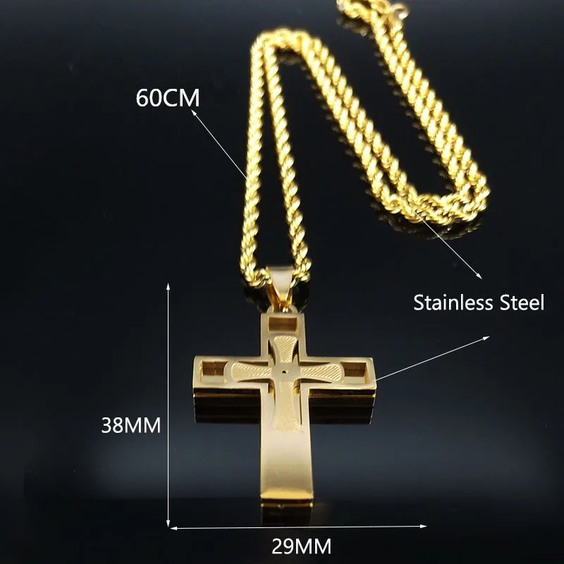 Eternal Statement Cross Necklace
