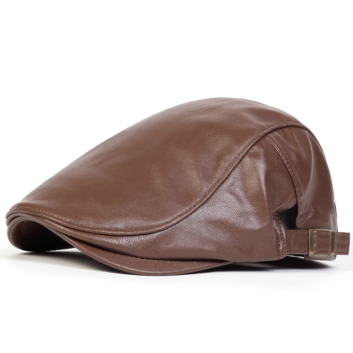 Noxwell Ashgrove Leather Flat Cap