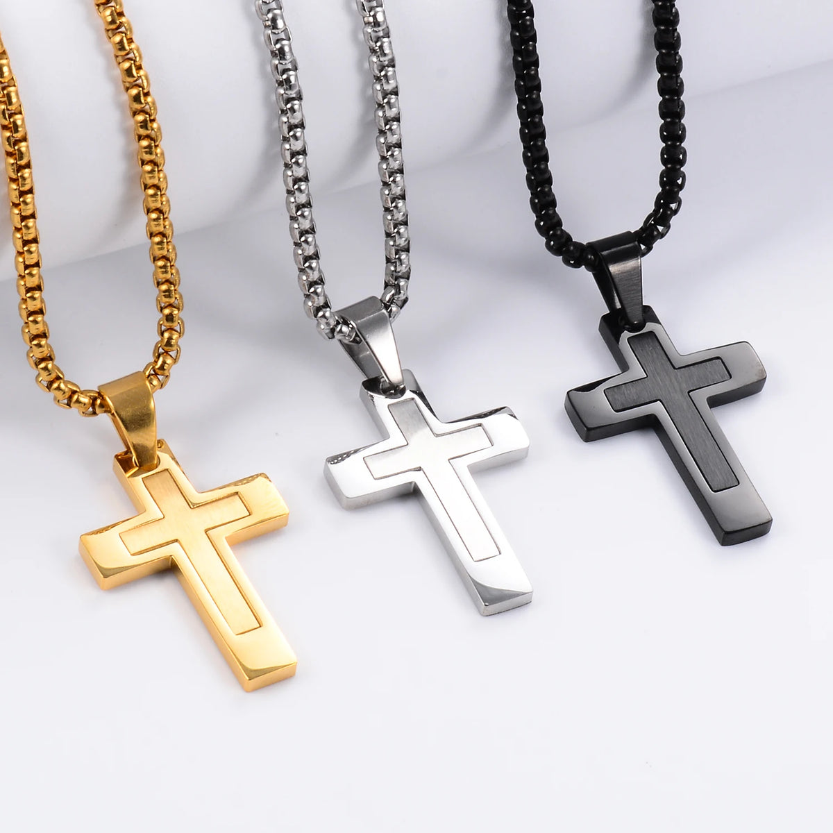 Eternal Men's Cross Necklace