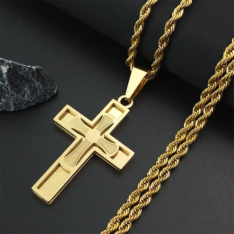 Eternal Statement Cross Necklace