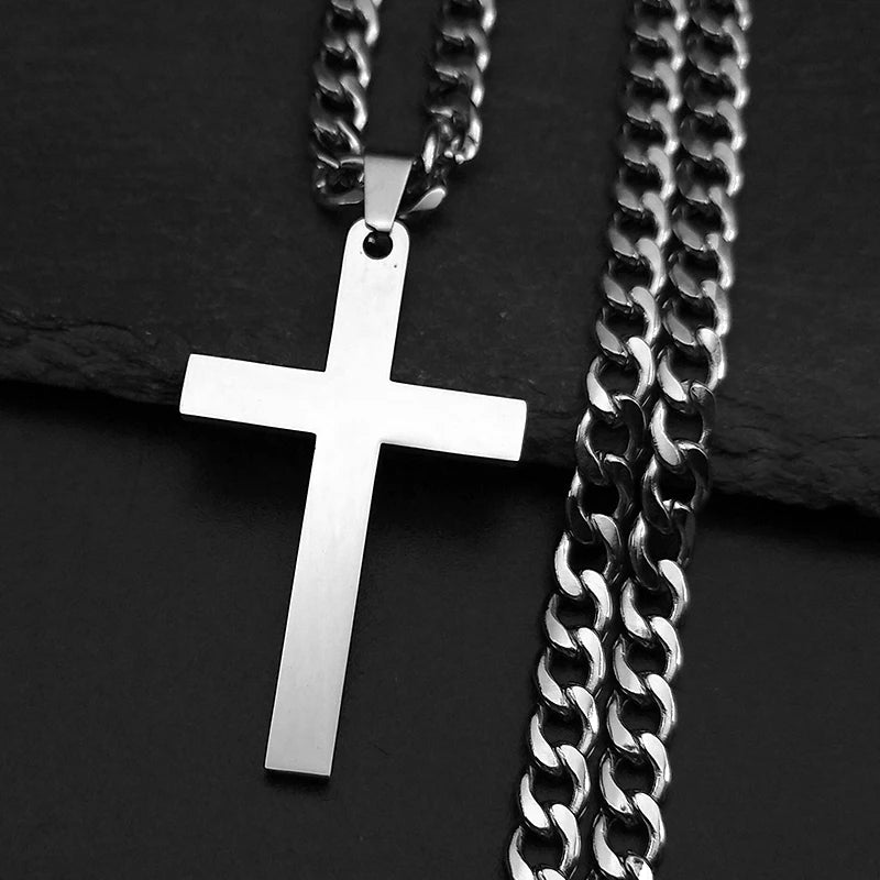 Eternal Chain Cross Necklace