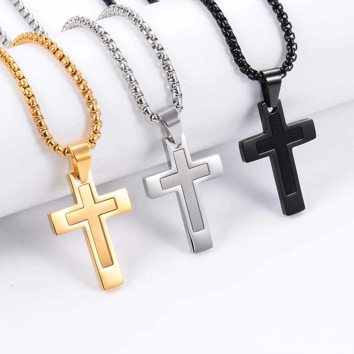 Eternal Men's Cross Necklace