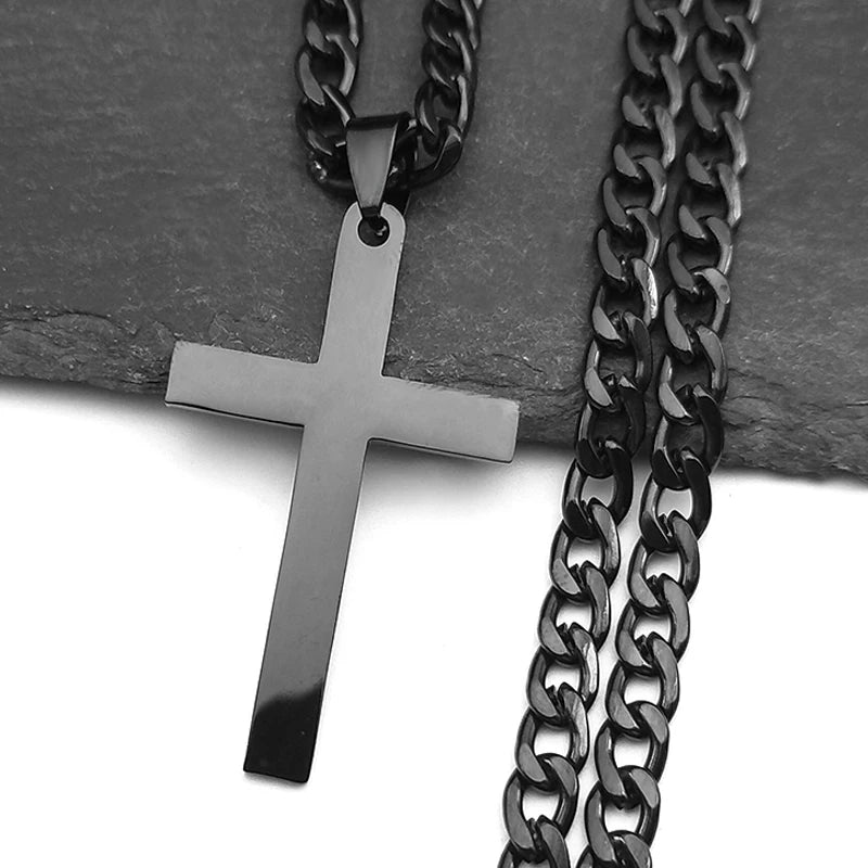 Eternal Chain Cross Necklace