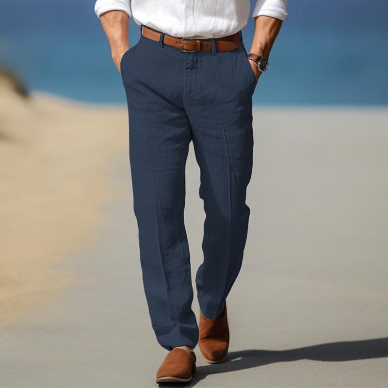 Noxwell Stanmore Linen Trousers