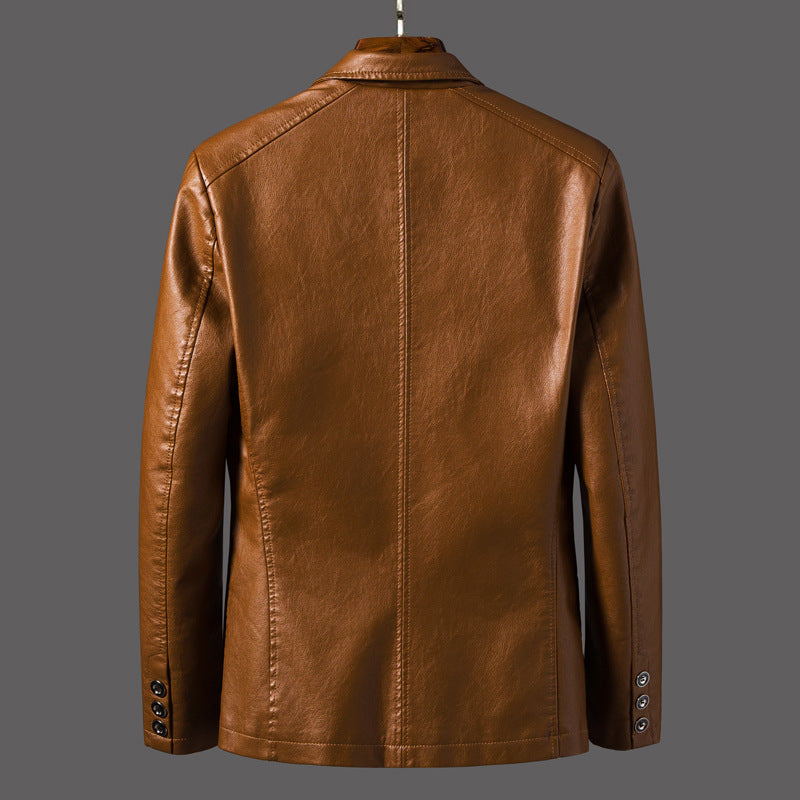 Noxwell Lindmore Leather Blazer