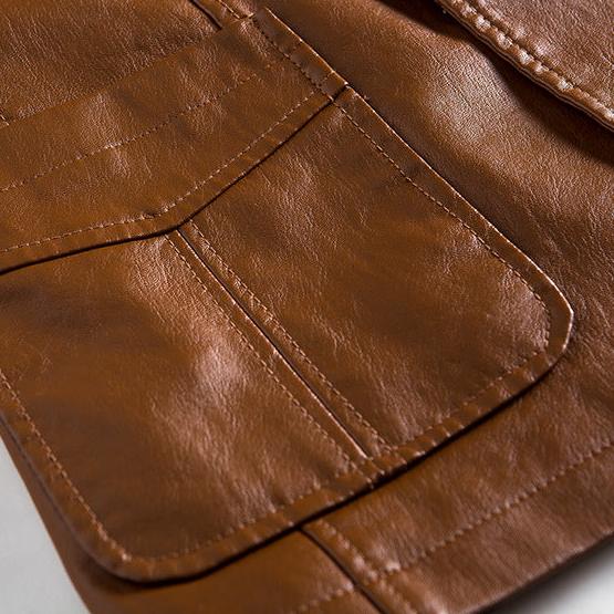 Noxwell Lindmore Leather Blazer