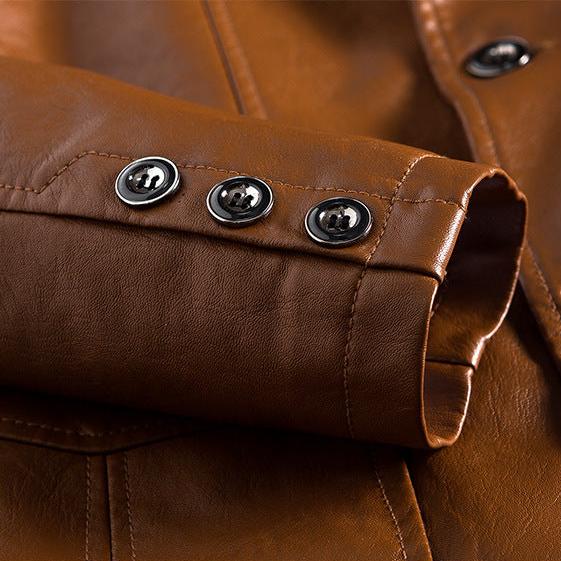Noxwell Lindmore Leather Blazer