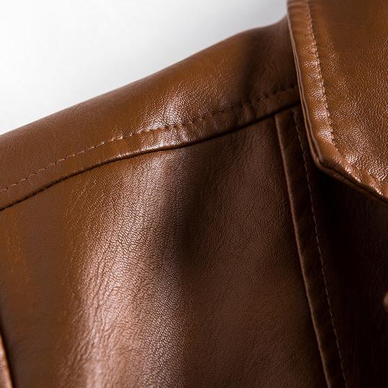 Noxwell Lindmore Leather Blazer