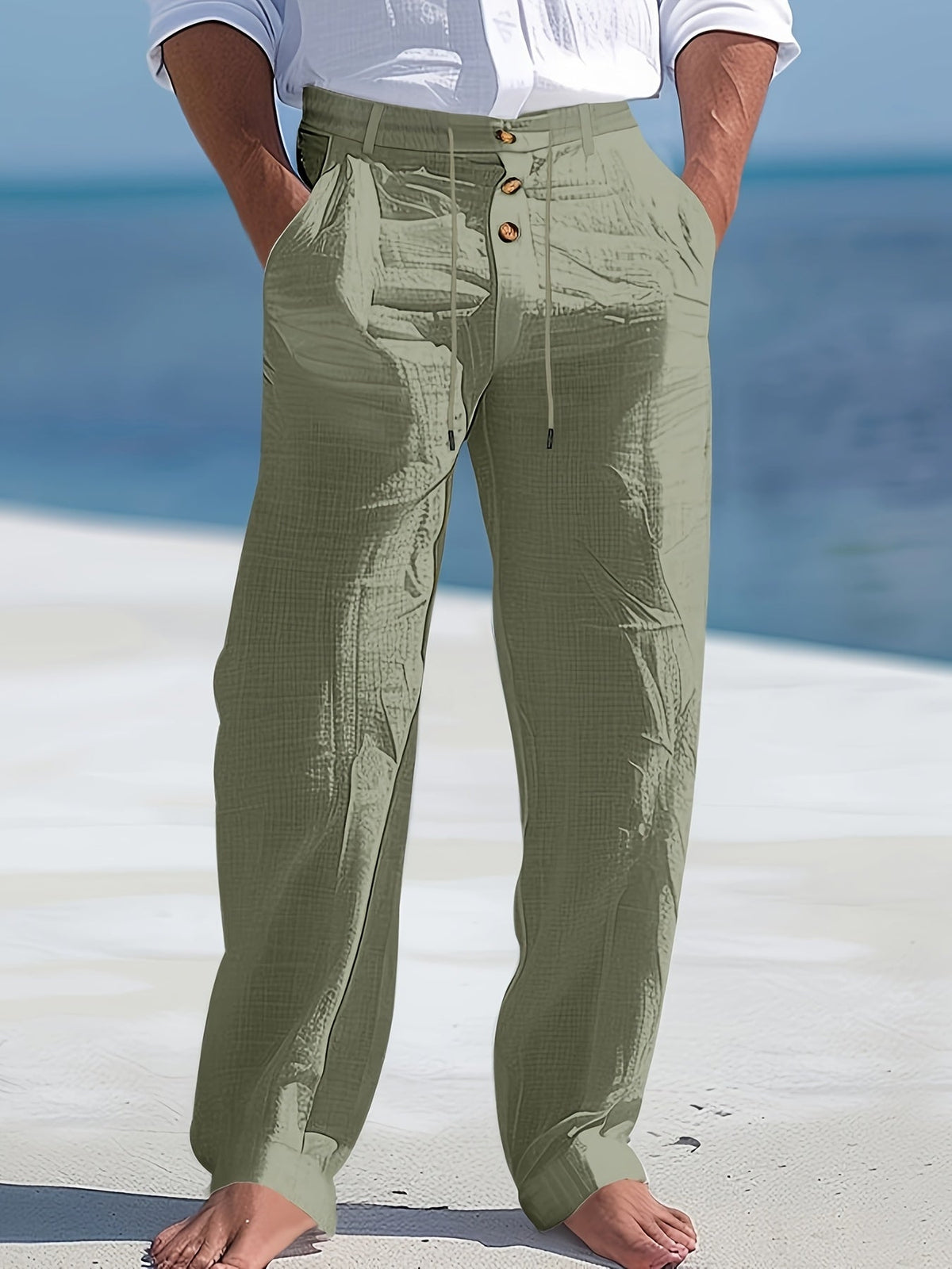 Noxwell Solari Linen Trousers