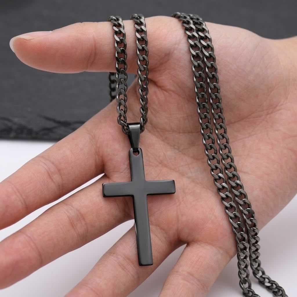 Eternal Chain Cross Necklace