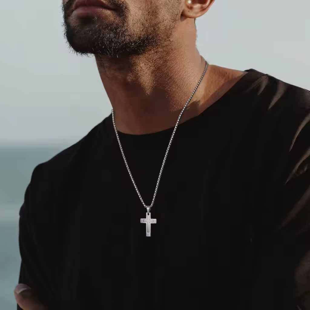 Eternal Men's Cross Necklace