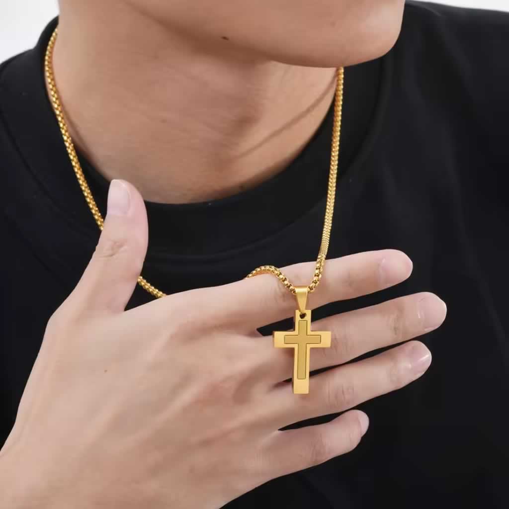 Eternal Men's Cross Necklace
