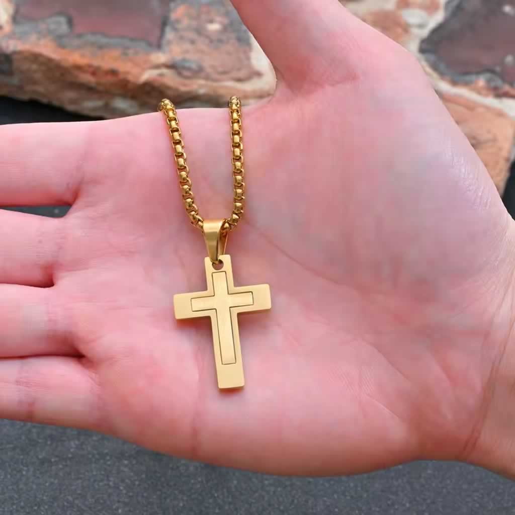 Eternal Men's Cross Necklace