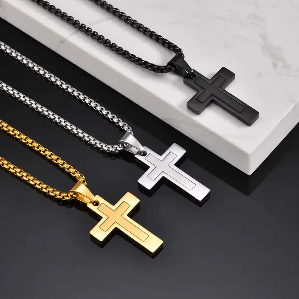 Eternal Men's Cross Necklace