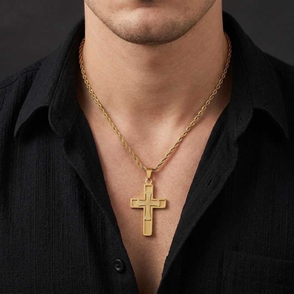 Eternal Statement Cross Necklace