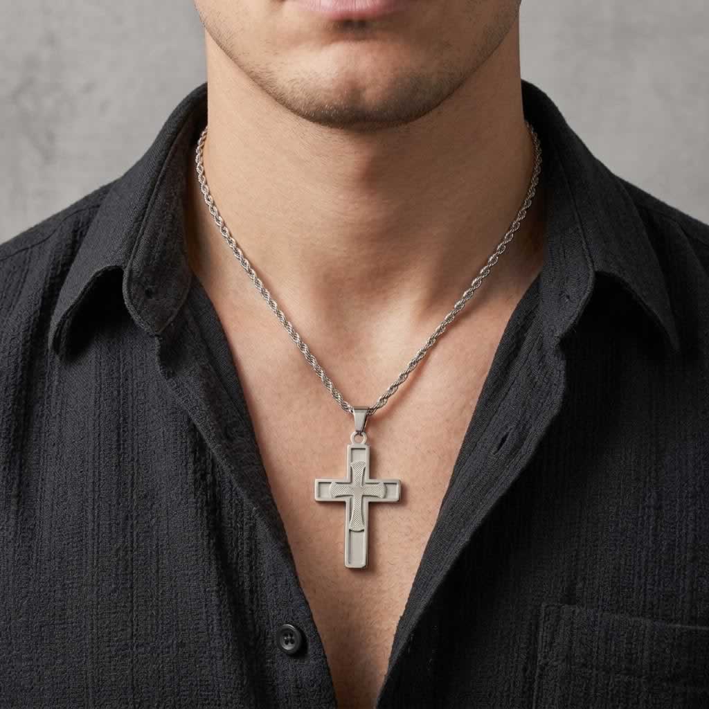 Eternal Statement Cross Necklace