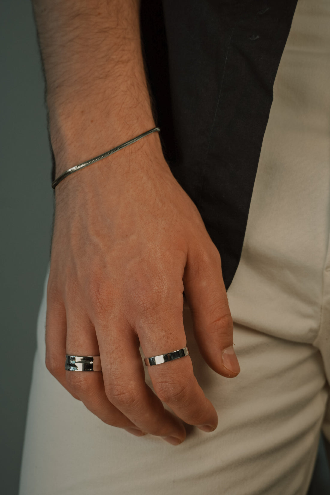 Noxwell Vale Square-Link Bracelet